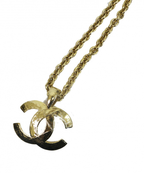 CHANEL（シャネル）CHANEL (シャネル) 94’Sヴィンテージデカココネックレス ゴールドカラー サイズ:下記参照の古着・服飾アイテム