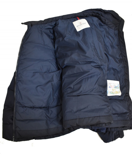 MONCLER（モンクレール）MONCLER (モンクレール) PERVENCHE   ダウンジャケット ネイビー サイズ:12Y(レディース XXS)の古着・服飾アイテム