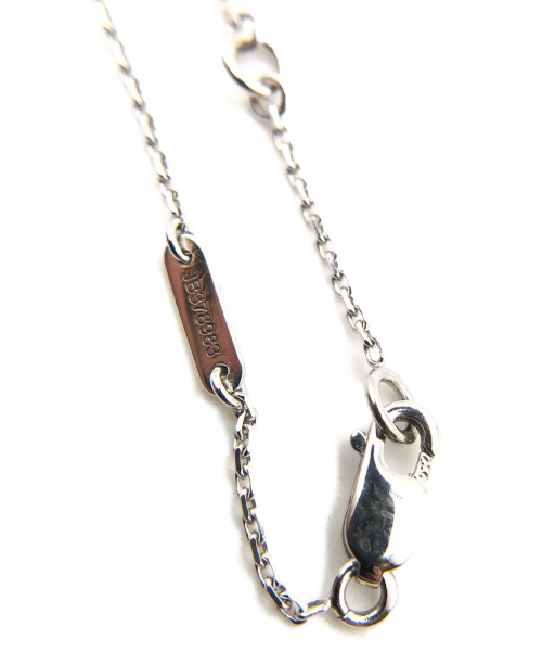 VAN CLEEF & ARPELS（ヴァンクリーフ＆アーペル）VAN CLEEF & ARPELS (ヴァンクリーフアンドアーペル) スウィートアルハンブラパピヨンネックレス サイズ:- K18WG 2.9g ターコイズの古着・服飾アイテム