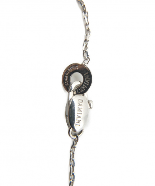 DAMIANI（ダミアーニ）DAMIANI (ダミアーニ) Dサイドブラックダイヤ・オニキス ペンダントネック サイズ:- K18WG 12.7g オニキスの古着・服飾アイテム