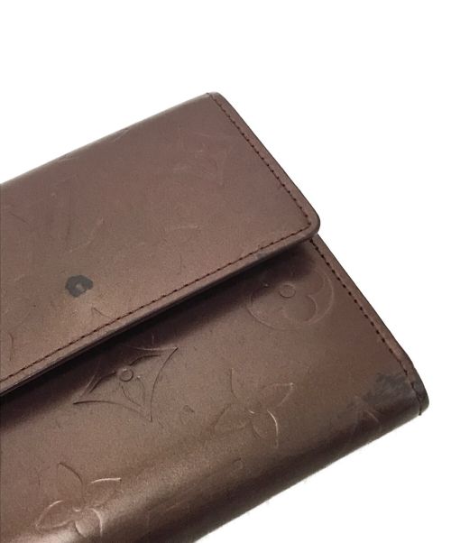 LOUIS VUITTON（ルイ ヴィトン）LOUIS VUITTON (ルイ ヴィトン) ポルトモネ ビエカルトクレディ ブラウン サイズ:下記参照の古着・服飾アイテム