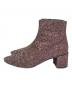 Saint Laurent Paris (サンローランパリ) LOULOU GLITTER BOOTS パープル サイズ:36 1/2：4500円