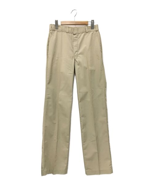 Dickies（ディッキーズ）Dickies (ディッキーズ) 80's POPLIN PANTS ベージュ サイズ:W29/L32 未使用品の古着・服飾アイテム