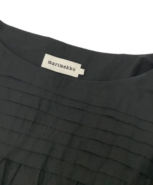 marimekko（マリメッコ）marimekko (マリメッコ) Mukuraトップス ブラック サイズ:Sの古着・服飾アイテム