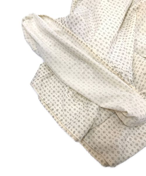 Tabrik（タブリック）Tabrik (タブリック) 植物染めギャザーパンツ アイボリー サイズ:下記参照の古着・服飾アイテム