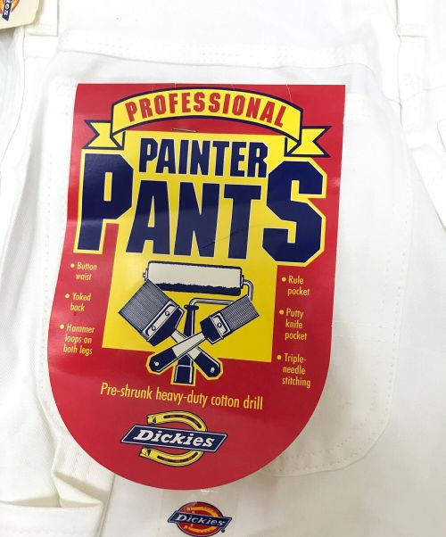Dickies（ディッキーズ）Dickies (ディッキーズ) 80s ヴィンテージ ペインターパンツ ホワイト サイズ:W30×L34 未使用品の古着・服飾アイテム