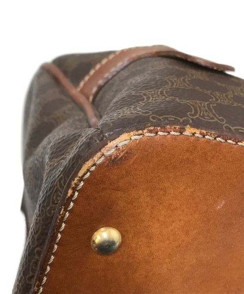 CELINE（セリーヌ）CELINE (セリーヌ) マカダム柄ハンドバッグ ブラウン サイズ:下記参照の古着・服飾アイテム