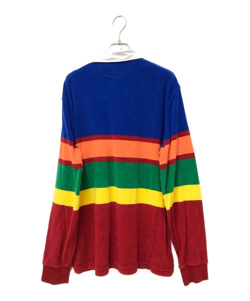 POLO RALPH LAUREN（ポロ・ラルフローレン）POLO RALPH LAUREN (ポロ・ラルフローレン) パイル地ポロシャツ マルチカラー サイズ:Mの古着・服飾アイテム