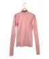 AURALEE (オーラリー) SUPER SOFT WOOL SHEER JERSEY TURTLE-TOP BEIGE ピンク サイズ:下記参照：3500円