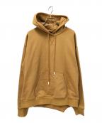 sodukスドーク）の古着「cut out hoodie」｜マスタード