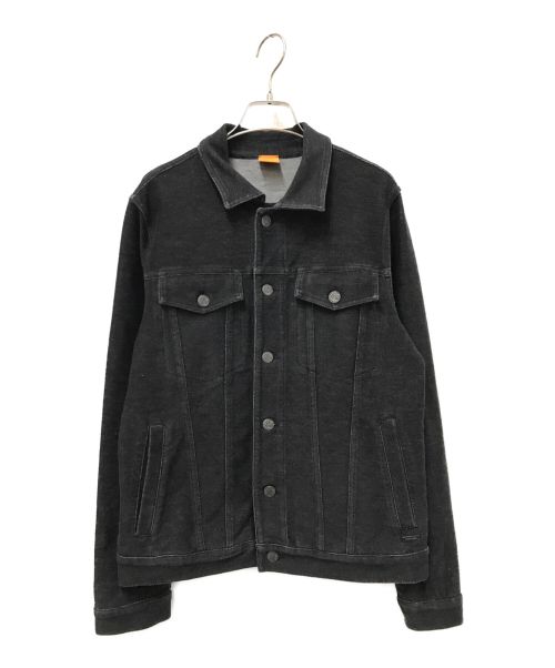 HUGO BOSS（ヒューゴ ボス）HUGO BOSS (ヒューゴ ボス) デニムジャケット ブラック サイズ:Sの古着・服飾アイテム