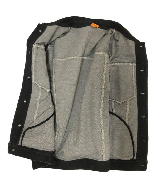 HUGO BOSS（ヒューゴ ボス）HUGO BOSS (ヒューゴ ボス) デニムジャケット ブラック サイズ:Sの古着・服飾アイテム