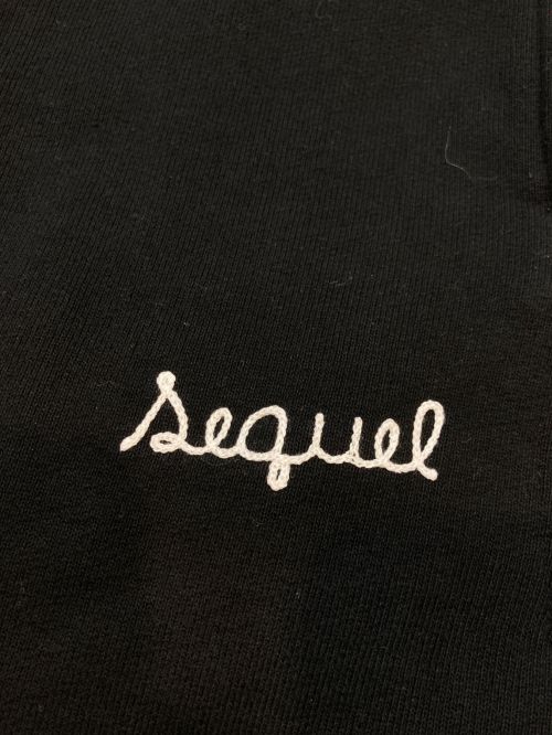 SEQUEL（シークエル）SEQUEL (シークエル) スウェットパンツ ブラック サイズ:Lの古着・服飾アイテム