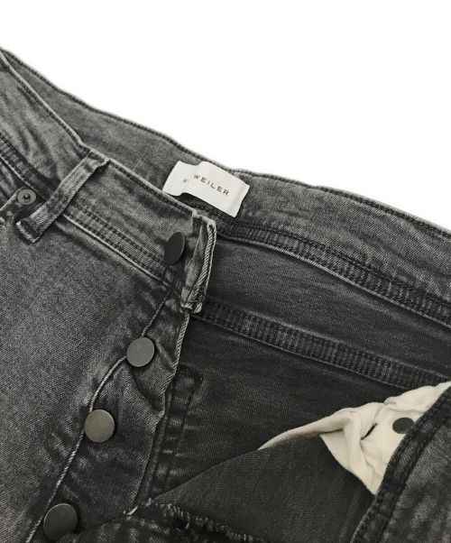 ROTT WEILER（ロットワイラー）ROTT WEILER (ロットワイラー) Washed Black Skinny ブラック サイズ:W32の古着・服飾アイテム