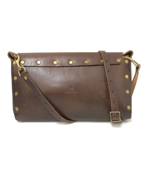 vasco（ヴァスコ）vasco (バスコ) レザー3ウェイサドルバッグ ブラウン サイズ:下記参照の古着・服飾アイテム