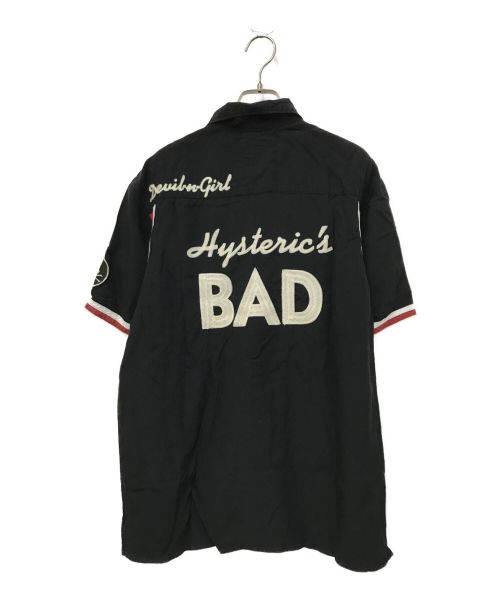 hysterics（ヒステリックス）hysterics (ヒステリックス) ボウリングシャツ ブラック サイズ:下記参照の古着・服飾アイテム