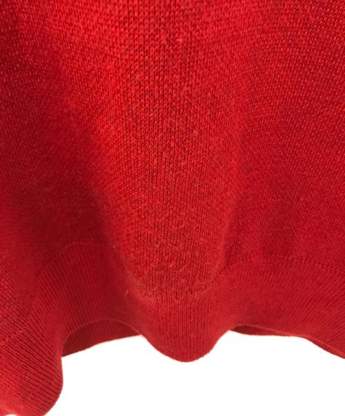 Thames（テムズ）Thames (テムズ) アーガイルニットポロシャツ レッド サイズ:XSの古着・服飾アイテム