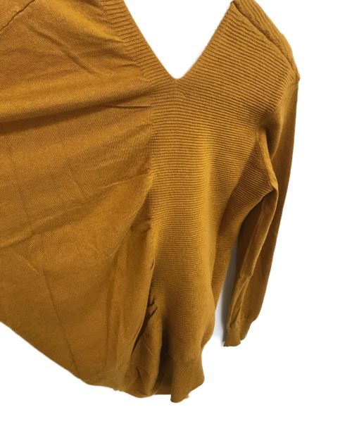 Zero+Maria Cornejo（ゼロ マリア コルネホ）ZERO+MARIA CORNEJO (ゼロ マリア コルネホ) 長袖ニット マスタード サイズ:XS 未使用品の古着・服飾アイテム