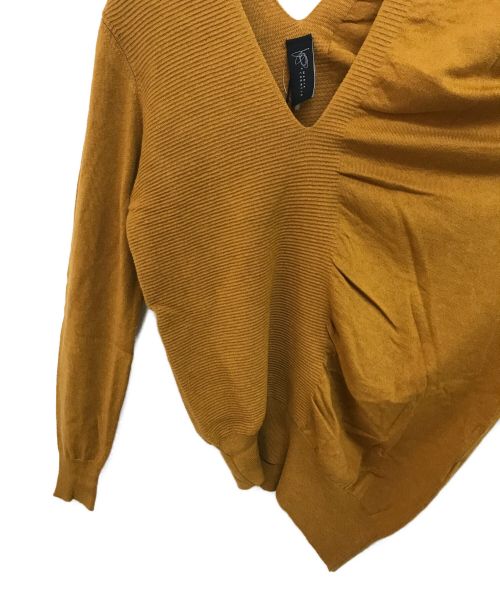 Zero+Maria Cornejo（ゼロ マリア コルネホ）ZERO+MARIA CORNEJO (ゼロ マリア コルネホ) 長袖ニット マスタード サイズ:XS 未使用品の古着・服飾アイテム