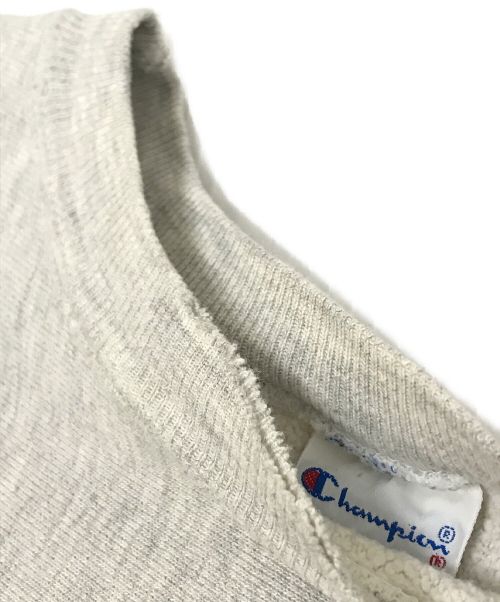 Champion REVERSE WEAVE（チャンピオン リバース ウィーブ）Champion REVERSE WEAVE (チャンピオンリバースウィーブ) 90's プリントスウェット グレー サイズ:XLの古着・服飾アイテム