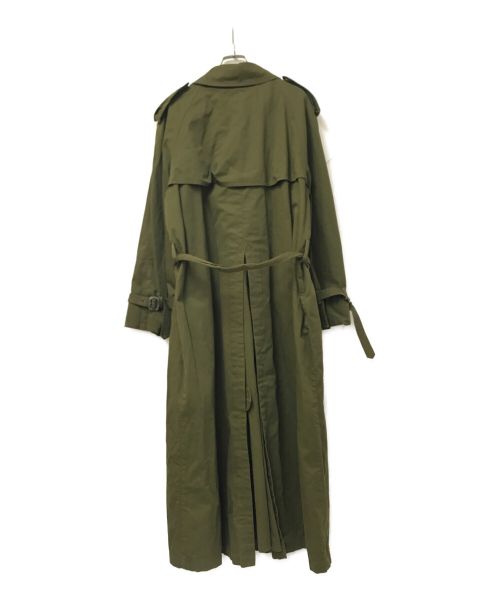 good work clothes（グッドワーククロウズ）good work clothes (グッドワーククロウズ) ロングトレンチコート カーキ サイズ:8の古着・服飾アイテム