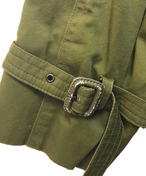 good work clothes（グッドワーククロウズ）good work clothes (グッドワーククロウズ) ロングトレンチコート カーキ サイズ:8の古着・服飾アイテム