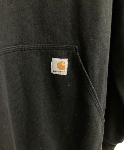 CarHartt（カーハート）CarHartt (カーハート) ORIGINAL FIT プルオーバーパーカー ブラック サイズ:Ｍの古着・服飾アイテム
