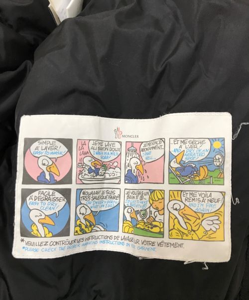 MONCLER（モンクレール）MONCLER (モンクレール) MONTCLA GIUBBOTTO ブラックの古着・服飾アイテム