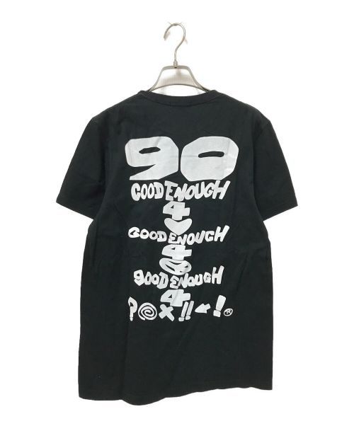 GOODENOUGH（）GOOD ENOUGH (グッドイナフ) プリントTシャツ ブラック サイズ:Sの古着・服飾アイテム