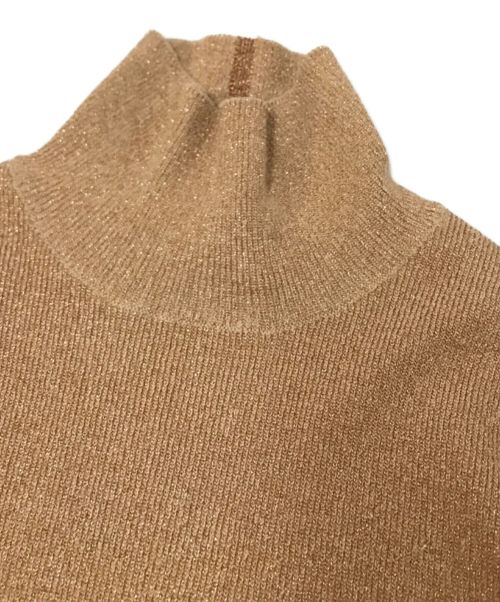 KANAKO SAKAI（カナコ サカイ）KANAKO SAKAI (カナコ サカイ) exclusive ribbed knit ベージュ サイズ:34の古着・服飾アイテム