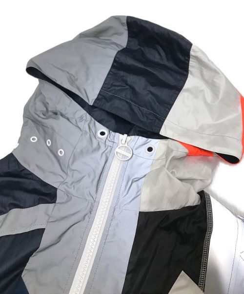 DIESEL（ディーゼル）DIESEL (ディーゼル) リフレクティブマウンテンパーカー グレー サイズ:Sの古着・服飾アイテム