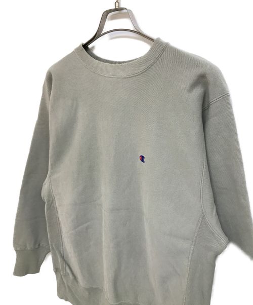 Champion REVERSE WEAVE（チャンピオン リバース ウィーブ）Champion REVERSE WEAVE (チャンピオンリバースウィーブ) 90's クルーネックスウェット ベージュ サイズ:XLの古着・服飾アイテム