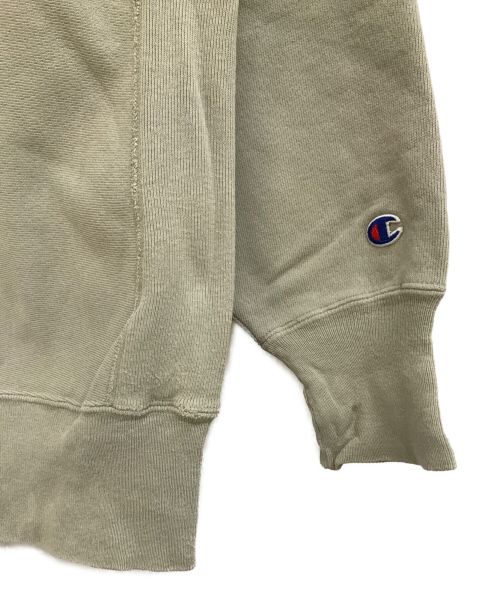 Champion REVERSE WEAVE（チャンピオン リバース ウィーブ）Champion REVERSE WEAVE (チャンピオンリバースウィーブ) 90's クルーネックスウェット ベージュ サイズ:XLの古着・服飾アイテム
