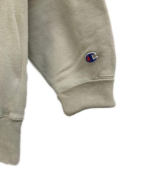 Champion REVERSE WEAVE（チャンピオン リバース ウィーブ）Champion REVERSE WEAVE (チャンピオンリバースウィーブ) 90's クルーネックスウェット ベージュ サイズ:XLの古着・服飾アイテム