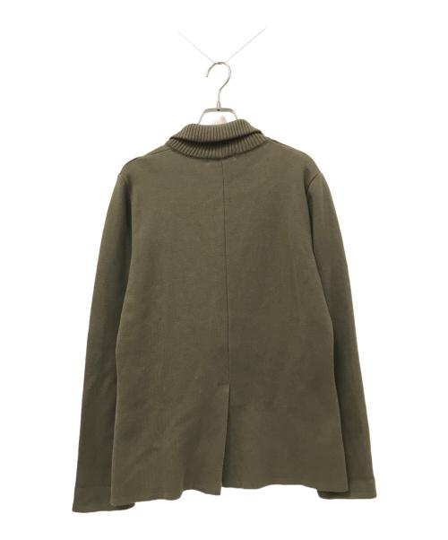 LARDINI（ラルディーニ）LARDINI (ラルディーニ) ニットジャケット オリーブ サイズ:Mの古着・服飾アイテム