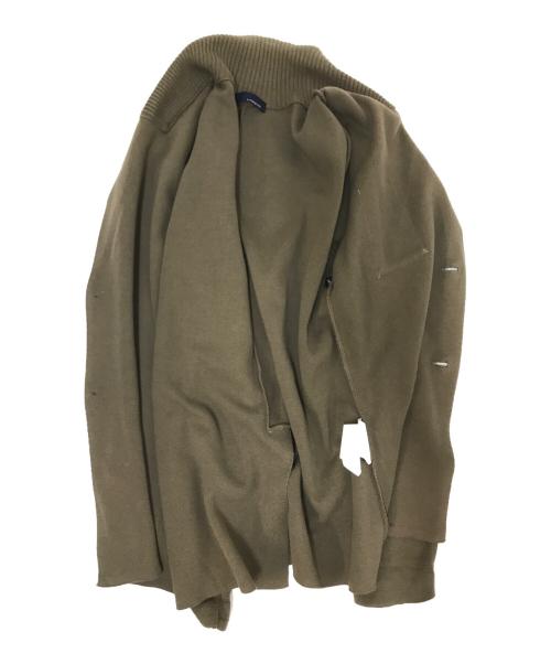 LARDINI（ラルディーニ）LARDINI (ラルディーニ) ニットジャケット オリーブ サイズ:Mの古着・服飾アイテム