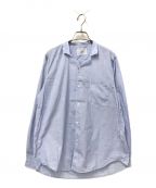 nutermニュータム）の古着「カットカラーシャツ」｜ブルー