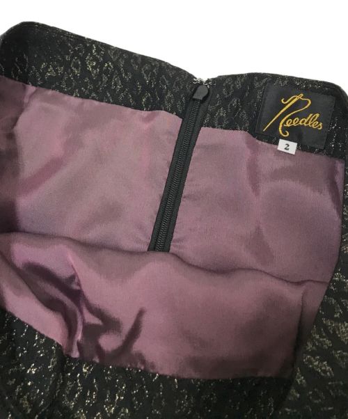 Needles（ニードルズ）Needles (ニードルズ) C.C. Skirt ブラック サイズ:2の古着・服飾アイテム
