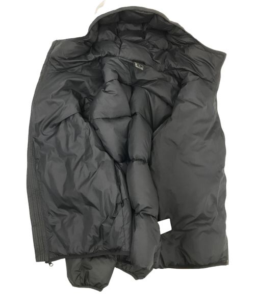 NIKE（ナイキ）NIKE (ナイキ) Stay Warmblock Reflective Casual hooded down Jacket グレー×ブラック サイズ:Mの古着・服飾アイテム