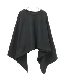 MM6 Maison Margiela（エムエムシックスメゾンマルジェラ）の古着「ドルマンスリーブオーバーサイズスウェット」｜ブラック