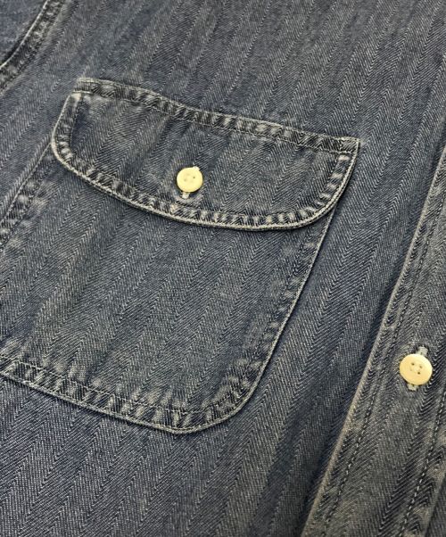 GAP（ギャップ）GAP (ギャップ) ヴィンテージデニムシャツ インディゴ サイズ:Mの古着・服飾アイテム