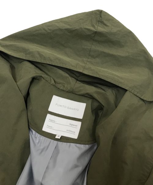 FUMITO GANRYU（フミトガンリュウ）FUMITO GANRYU (フミトガンリュウ) M-51 gown オリーブ サイズ:3の古着・服飾アイテム