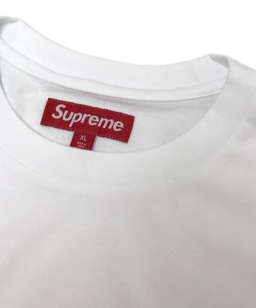 SUPREME（シュプリーム）SUPREME (シュプリーム) Contact S/S Top ホワイト サイズ:XLの古着・服飾アイテム