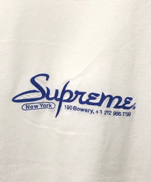 SUPREME（シュプリーム）SUPREME (シュプリーム) Contact S/S Top ホワイト サイズ:XLの古着・服飾アイテム