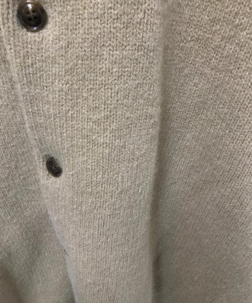 Adam et Rope（アダム エ ロペ）Adam et Rope (アダムエロペ) ニットカーディガン ベージュ サイズ:Mの古着・服飾アイテム