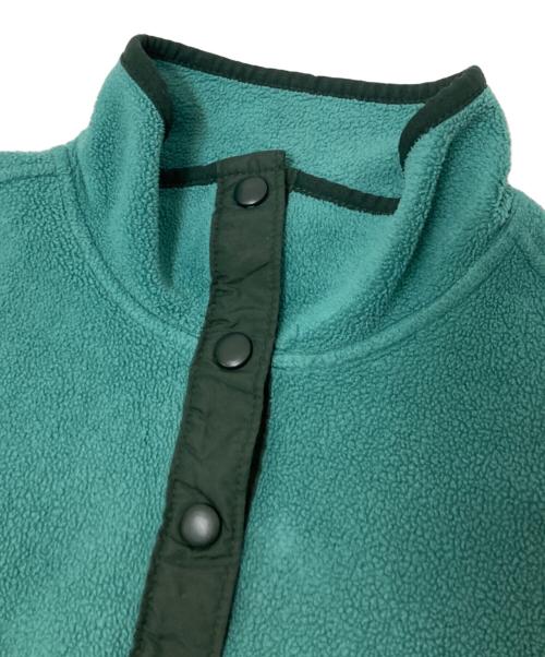 WOOLRICH（ウールリッチ）WOOLRICH (ウールリッチ) ハーフスナップボタンフリースジャケット グリーン サイズ:Sの古着・服飾アイテム