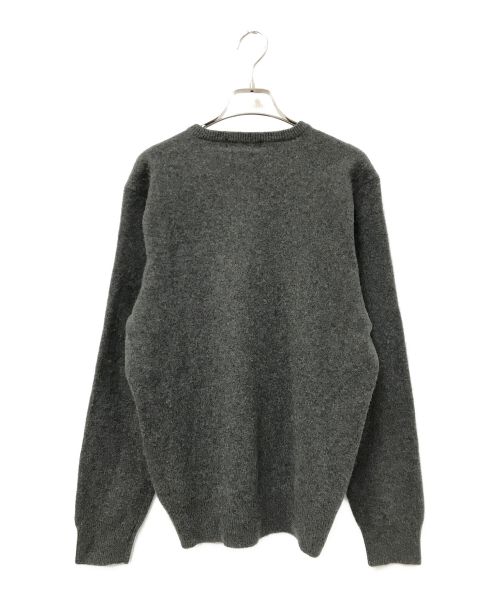 POLO RALPH LAUREN（ポロ・ラルフローレン）POLO RALPH LAUREN (ポロ・ラルフローレン) 90's Vネックニット グレー サイズ:LLの古着・服飾アイテム