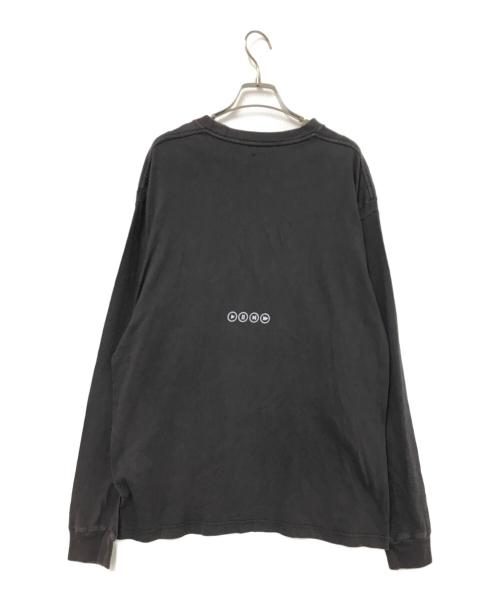 SEQUEL（シークエル）SEQUEL (シークエル) ロゴプリントカットソー チャコールグレー サイズ:Mの古着・服飾アイテム