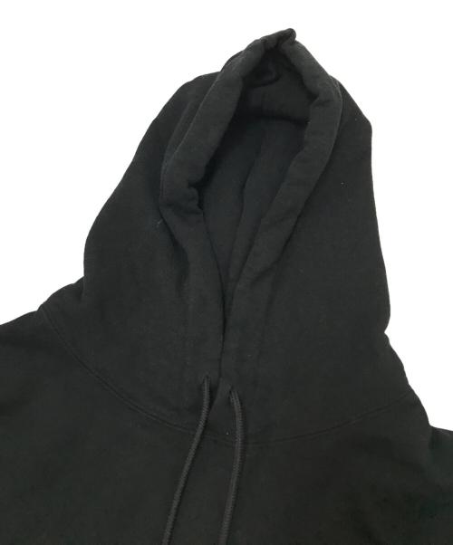 SEQUEL（シークエル）SEQUEL (シークエル) チェーンステッチロゴパーカー ブラック サイズ:Mの古着・服飾アイテム