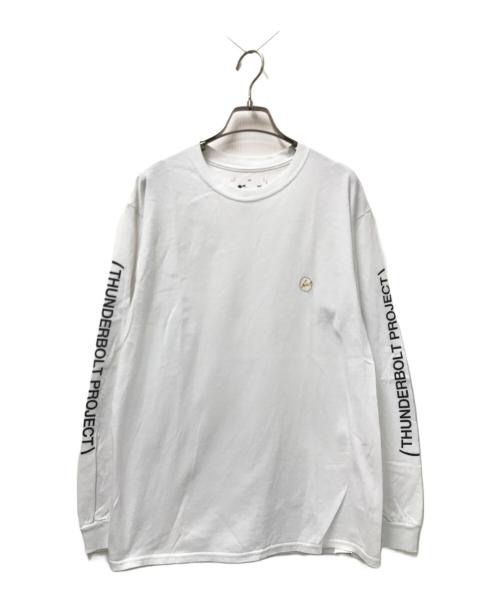 FRAGMENT（フラッグメント）FRAGMENT (フラグメント) Pokemon THUNDERBOLT PROJECT (ポケモン サンダーボルト プロジェクト) 刺繍プリントカットソー ホワイト サイズ:02の古着・服飾アイテム